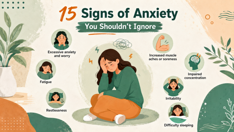 15 Signs of Anxiety You Shouldn’t Ignore